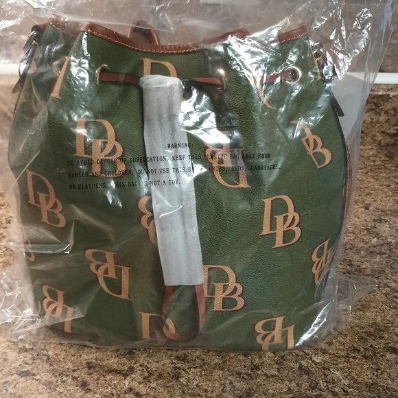 New Monogram Drawstring Dooney & Bourke